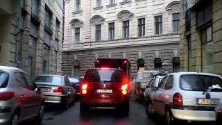 Budapest dashcam: Basilica - Opera - Jewish Quarter - Dob u. - Bajza u.