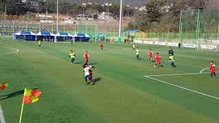 190120연습경기 창원축구센터U12 vs 연길A팀 전반1대0