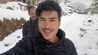 First snowfall  of  2024 vlog 🥰 2024 की पहली बर्फ़बारी #h2svlog #snowfallvlog #snowfallinhimachal