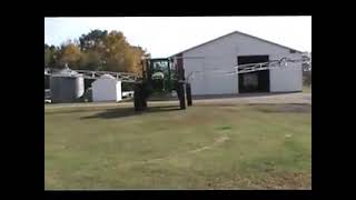 132' Boyd Aluminum Spray Boom on JD Sprayer