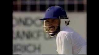 Ian Bishop roughs up Robin Smith  West Indies vs England 1990 5th test Antigua