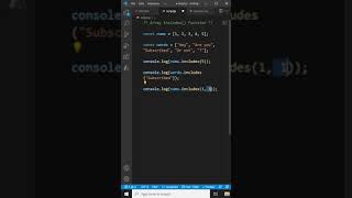 JavaScript Array includes() method - Part 2 - JavaScript Tutorial for Beginners