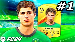 FC 24 Ronaldo Player Career Mode EP1...