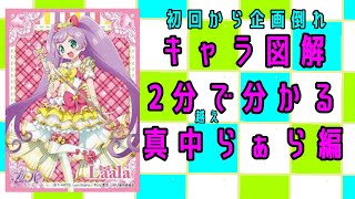 【キャラ図解】2分で分かる真中らぁら編【プリパラ】