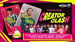 CREATOR CLASH FUN FUTSAL TEAM @aruldagul VS TEAM @kylectrix