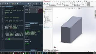 Python-Solidworks