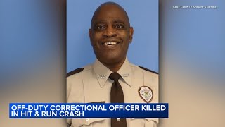 Off-duty Lake County, Indiana correctional officer killed in hit-and-run crash, sheriff says