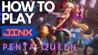 HOW TO PLAY JINX! Guide for beginners and a few pro tips! [League of Legends]