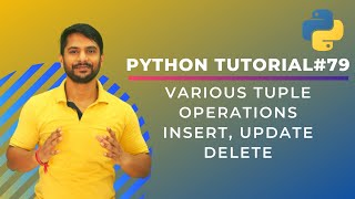 Insert Update & Deleting Tuple Elements - In Hindi
