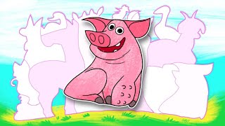 Animal ABC | Learn the farm animals for children | abcd videos for kids A to Z esl with Club Baboo