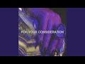 For Your Consideration (Radio Edit)