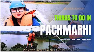 Things to do do in pachmarhi | Adventure activities | best Pachmarhi tourist place #poojabackpacker