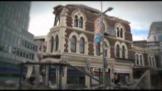 Tribute to emergency services - Christchurch earthquake