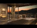 autumn sunset cozy bedroom ambience with relaxing piano jazz music for study relax u0026 deep sleep