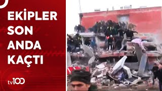 İkinci Deprem Hasarlı Binaları Yıktı | Tv100 Haber
