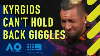 Nick Kyrgios struggles to keep it together - Australian Open | Wide World of Sports