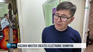 Kazakh master creates electronic dombyra