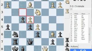 King's Indian Defence : orthodox (E98) : LIVE Blitz (Speed) Game #1367 vs Balm (2156) (ex 2514!)