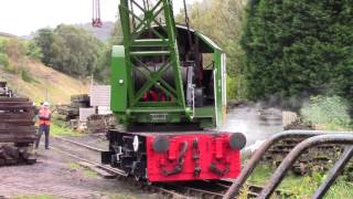 Grafton 10 ton crane at Oakworth 2016