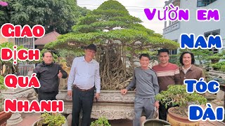 Chưa kịp uống nước đã có giao dịch trong khoảnh khắc tới vườn em Nam Tóc Dài