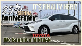 Our 2023 Toyota Sienna 25th Anniversary Delivery Day Experience