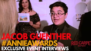 Jacob Guenther interviewed at the 44th Annual Annie Awards #ANNIEAwards #AwardSeason