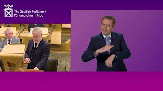 Debate: People’s Right to Choose - Respecting Scotland’s Democratic Mandate (BSL) - 10 January 2023