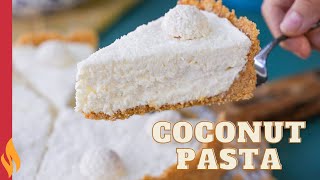 COCONUT PASTA 🥥 Pişirmeden Yapılan En Kolay Pasta Tarifi 🍰