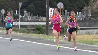 2018 東総毎日駅伝　中学生女子1区