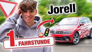 Erste Fahrstunde mit Jorell Williams (B197) 😎 | Fischer Academy