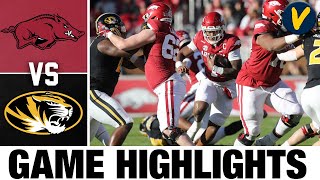 Missouri vs #25 Arkansas | College Football Highlights