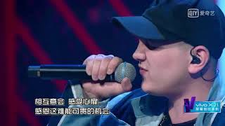 20180728中国新说唱第三期艾热1V1对阵李佳隆，上演情歌对决