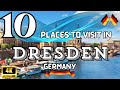 TOP 10 PLACES TO VISIT IN DRESDEN GERMANY IN 2023 | 4K HDR