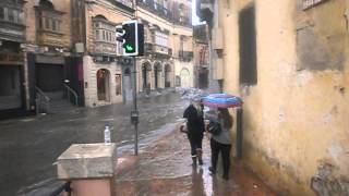 Malta Birkirkara River Floods