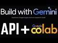 Use Gemini AI API in Google Colab - Ready to Run Python Code