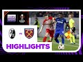 SC Freiburg 1-0 West Ham | Europa League 23/24 Match Highlights