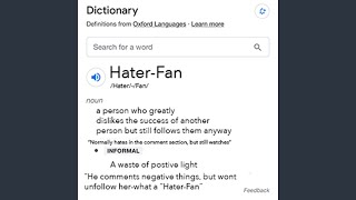 Hater-Fan