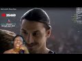 ishowspeed reacts to ronaldo commercial...