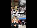 ¡ESTOS SON LOS TEAMS MÁS PODEROSOS DE TODO TIKTOK! #Shorts