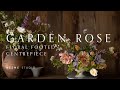 Making a Floral Centrepiece with Garden Roses & Peonies