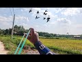 Ná cao su - kiếm mồi sau bão || slingshot Tùng vlog-ncs