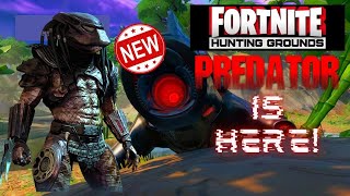 *NEW* FORTNITE HUNTING GROUNDS after update 15.20 including first 3 Predator quest walkthrough.