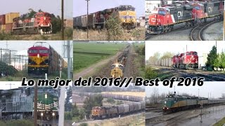 Los mejores trenes 2016/// Best trains 2016!!