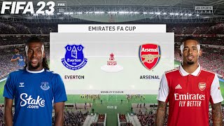 FIFA 23 | Everton vs Arsenal - The Emirates FA Cup - PS5 Gameplay