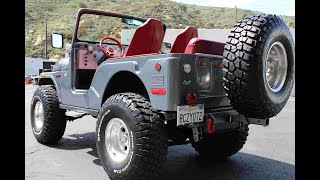 1971 Jeep CJ5 test drive at Laguna Classic Cars