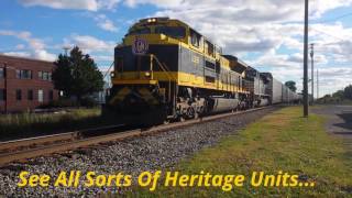 CN L502 w/BCOL C44-9W #4653 and CN SD70I #5601