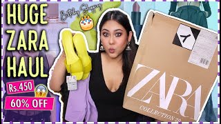 Huge Zara Sale Haul! *Birthday* Shopping TryOn at 60% OFF | ThatQuirkyMiss