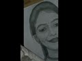 self portrait drawing for the first time❤️😘😘 art sketch youtubeshorts