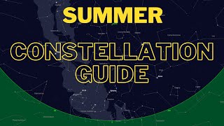 Summer Night Sky Constellation Guide