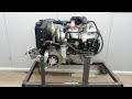 Citroen DS 21 remanufactured engine test running